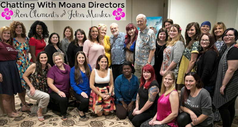 Chatting With Moana Directors And Golden Globe Nominees Ron Clements & John Musker #Moana