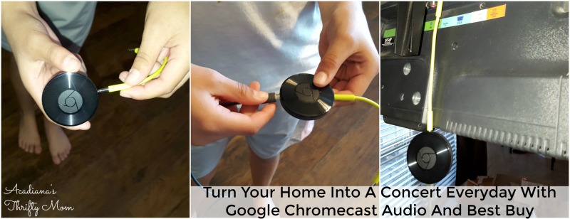 Turn Your Home Into A Concert Everyday With Google Chromecast Audio And Best Buy #BestBuy