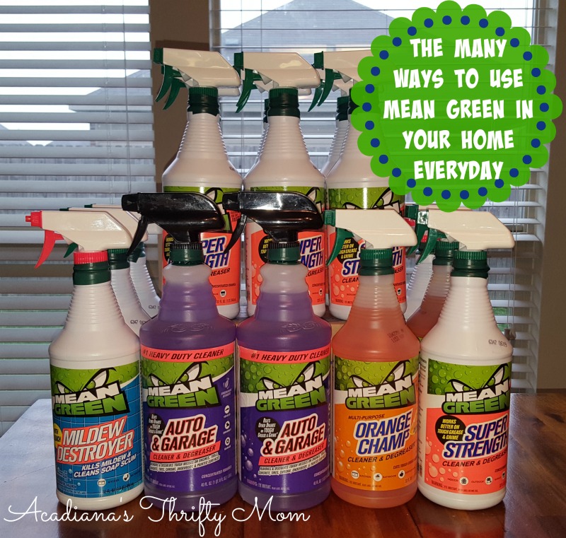 The Many Ways To Use Mean Green In Your Home Everyday #MeanGreen
