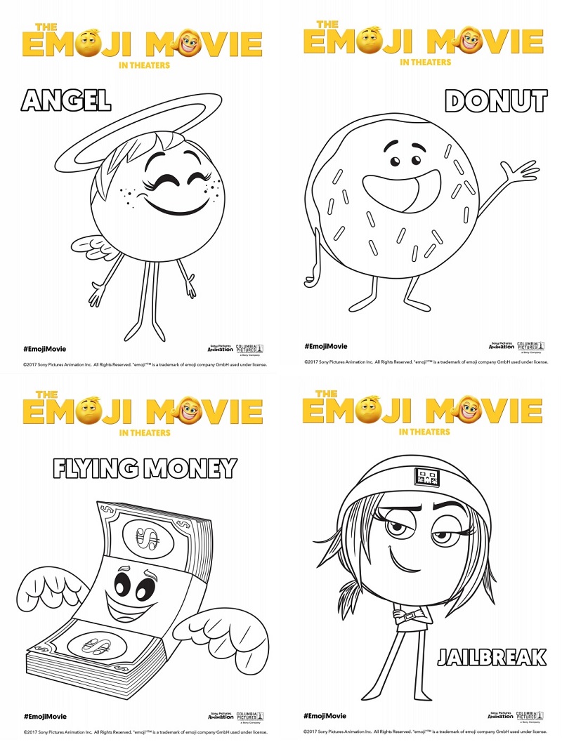 Lots Of Free Emoji Movie Activity Sheets Are Up Now #EmojiMovie
