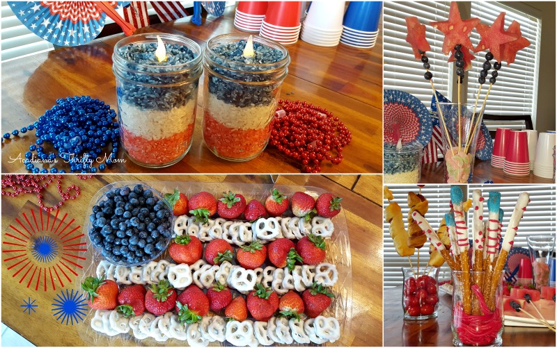 Get Your Table Ready For Fourth Of July For Under $30 and 30 Minutes 