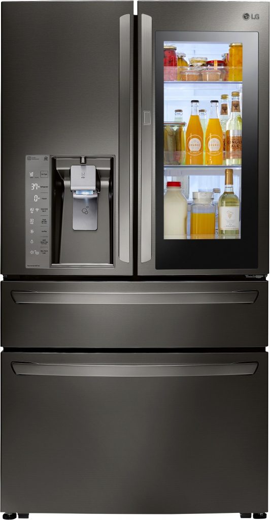 'Knock Twice' To Save Time And Money With The New LG Insatview Refrigerator From Best Buy #BestBuy