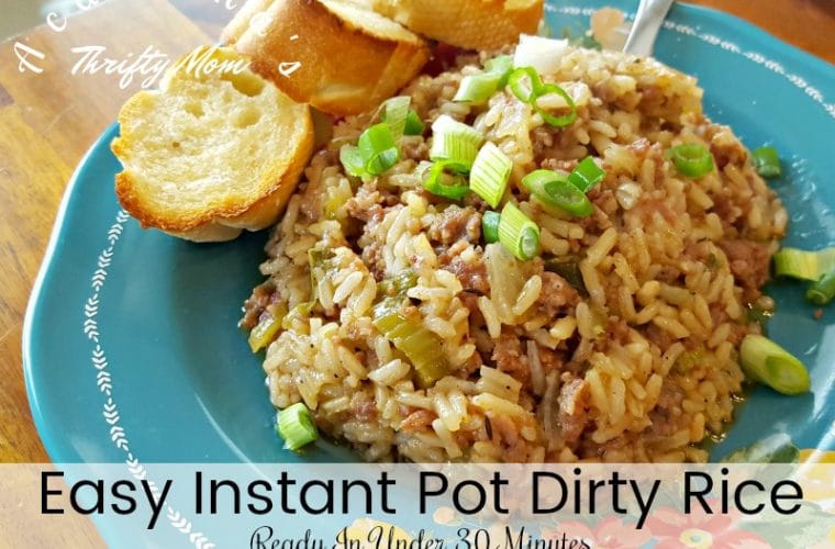 Easy Instant Pot Dirty Rice Ready In Under 30 Minutes
