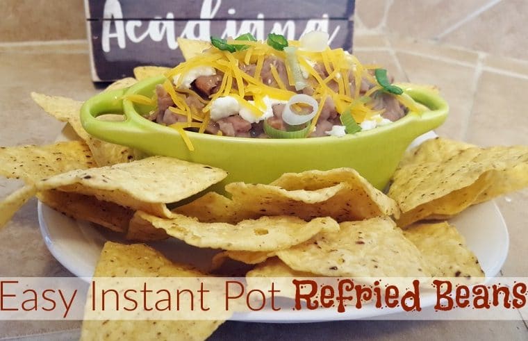 Easy Instant Pot Refried Beans