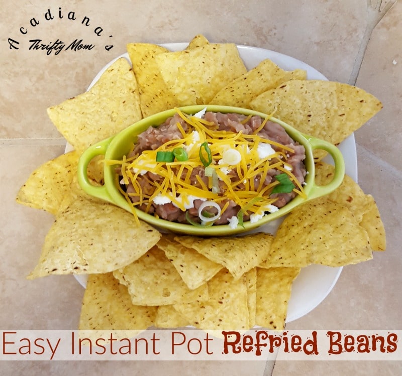 Easy Instant Pot Refried Beans 