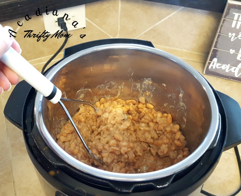 Easy Instant Pot Refried Beans 