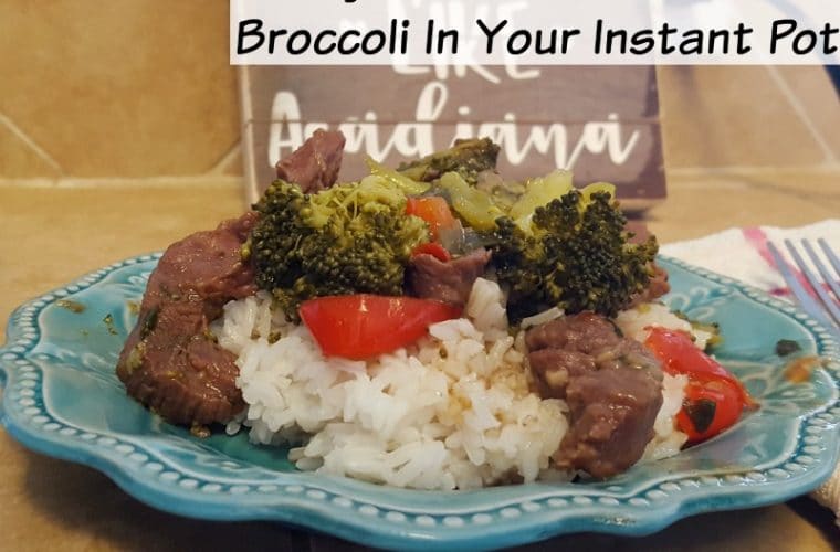Easy 20 Minute Beef And Broccoli In Your Instant Pot