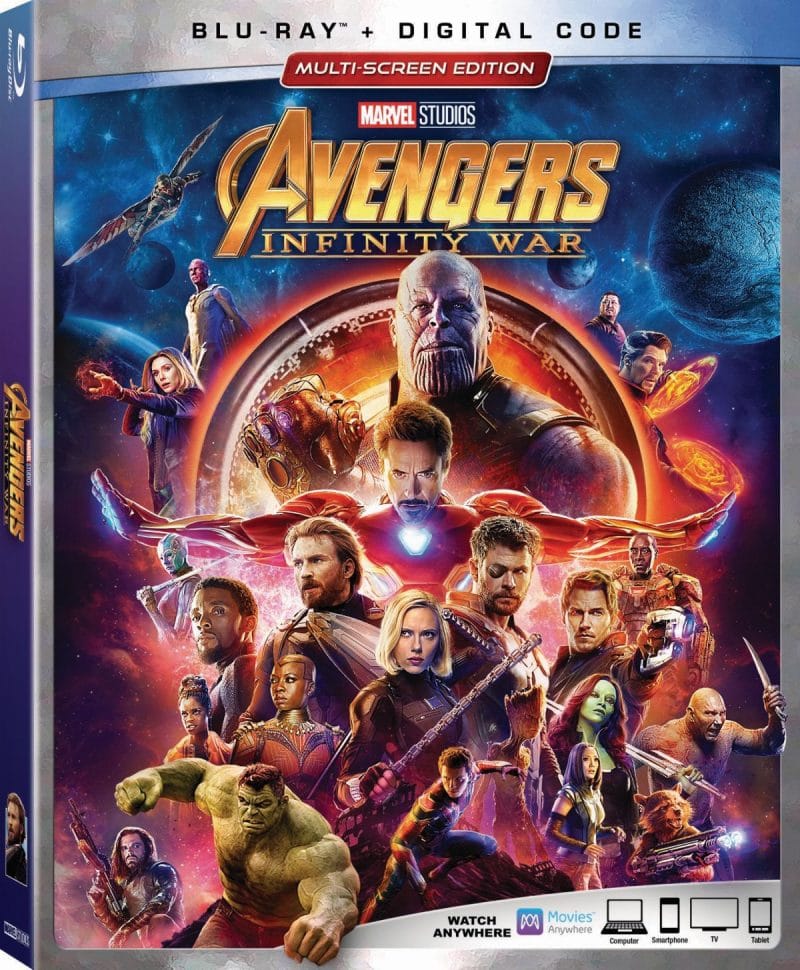 Avengers: Infinity War Is Out On DVD And Blu-ray Today With Must See Bonus Features