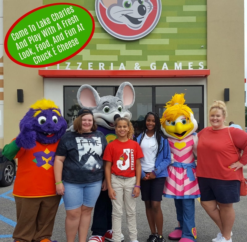 Come To Lake Charles And Play With A Fresh Look, Food, And Fun At Chuck E Cheese