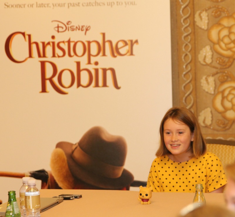 Talking Piglet and the Hundred Acre Wood With Disney's Christopher Robin's Bronte Carmichael