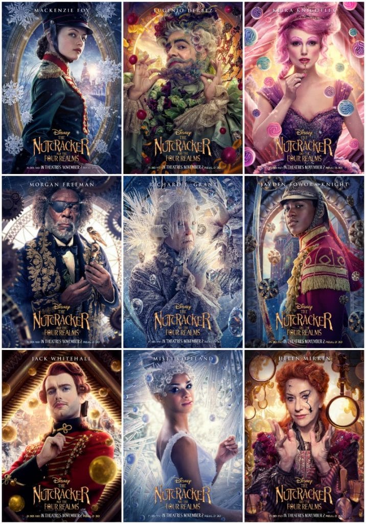 The Character Posters for The Nutcracker And The Four Realms Are Here And They Are Magnificent