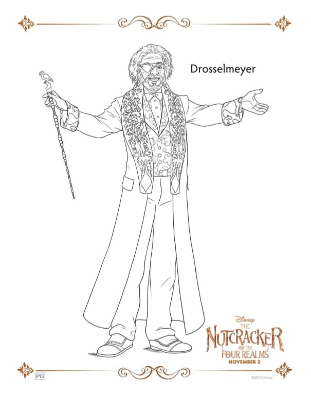 Free Printable Coloring Pages For The Nutcracker And The Four Realms