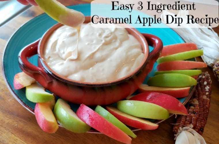 Easy 3 Ingredient Caramel Apple Dip Recipe