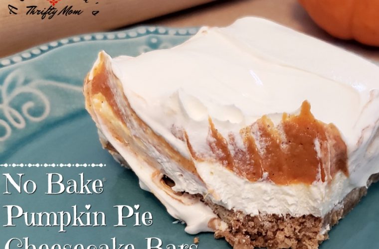 No Bake Pumpkin Pie Cheesecake Bars