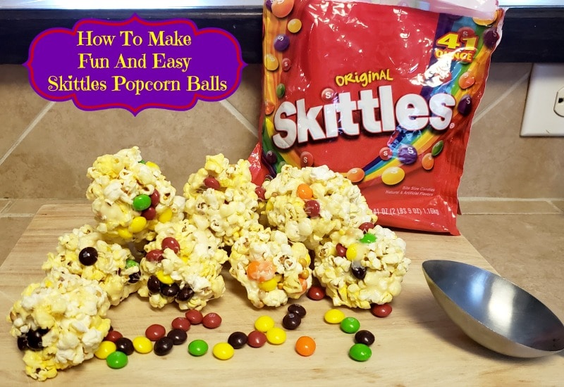 How To Make Fun And Easy Skittles Popcorn Balls