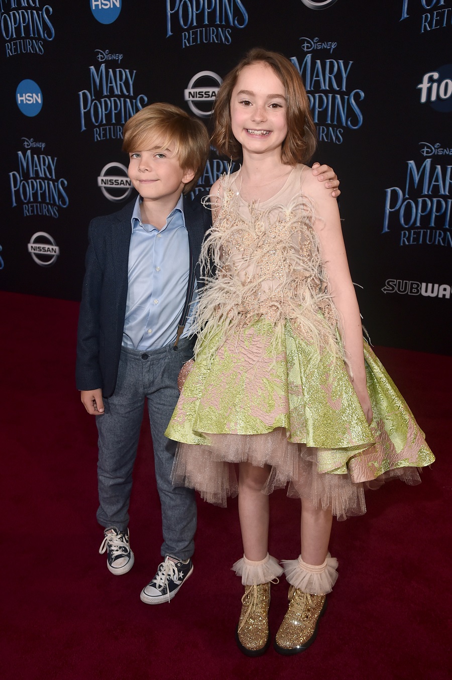 Mary poppins cheap returns red carpet