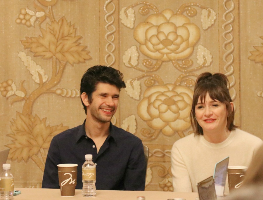 Talking To Ben Whishaw & Emily Mortimer The Grown Up Michael & Jane Banks In Mary Poppins Returns