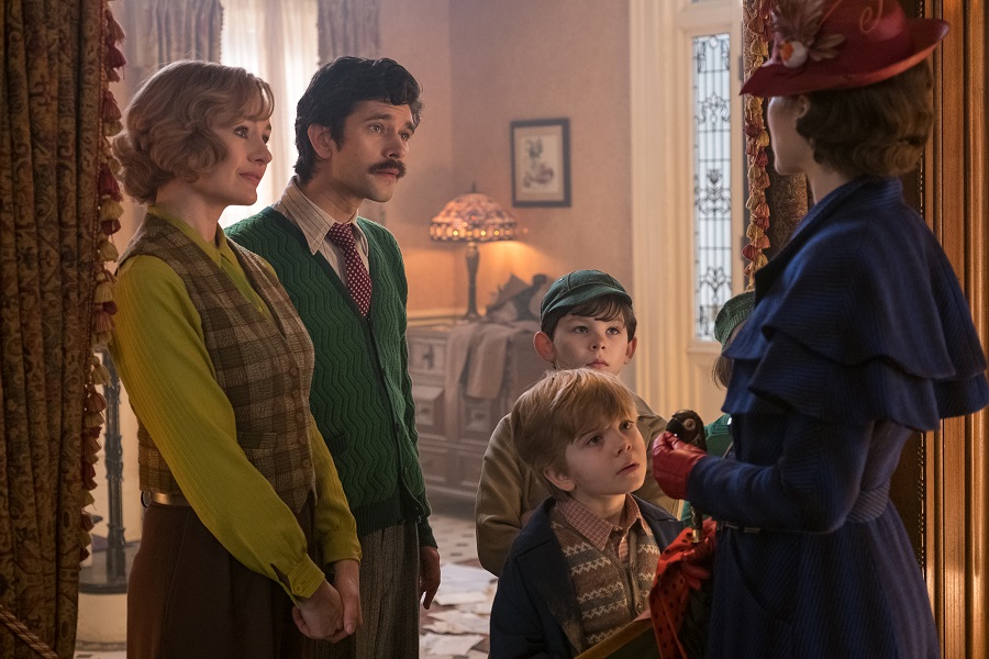 Talking To Ben Whishaw & Emily Mortimer The Grown Up Michael & Jane Banks In Mary Poppins Returns