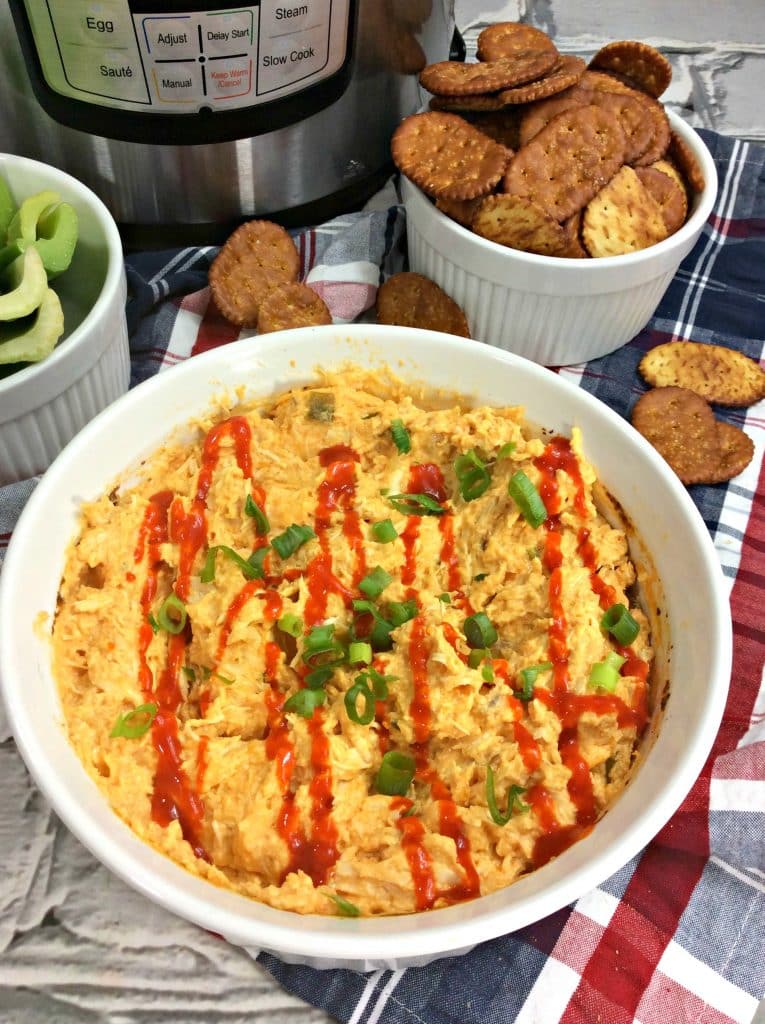 Quick And Easy Instant Pot Buffalo Chicken Dip Recipe