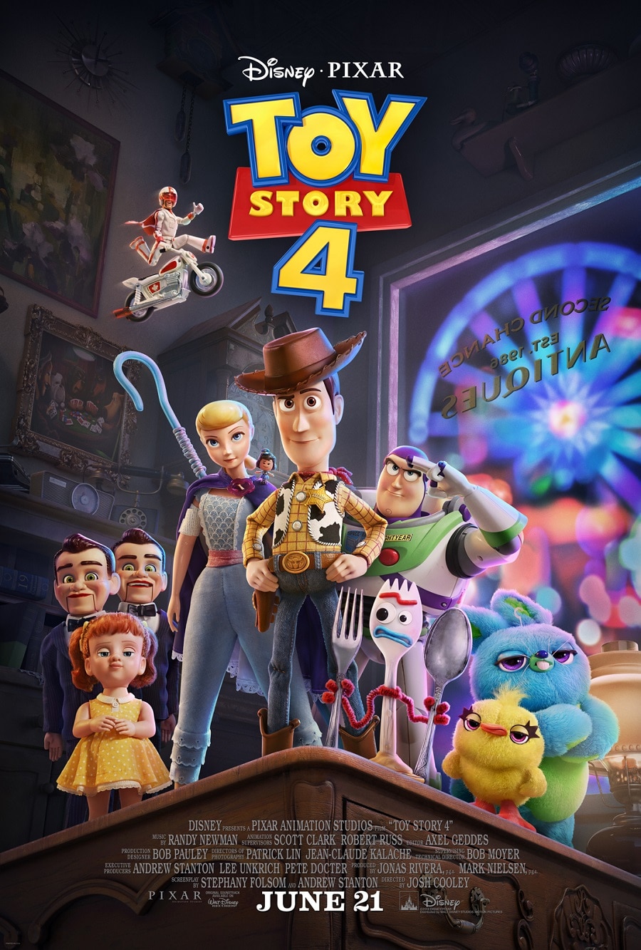 Just Released! Meet TOY STORY 4 Characters With The New Trailer And Poster