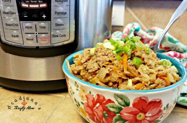 Delicious Instant Pot Egg Roll Bowls In Under 20 Minutes