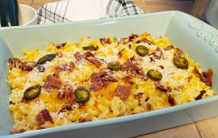 Easy Creamy Instant Pot Jalapeno Popper Macaroni and Cheese