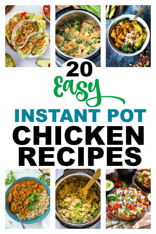 20 Easy Instant Pot Chicken Recipes