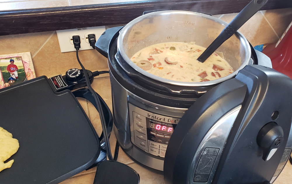 Easy Cajun White Chili In Your Instant Pot