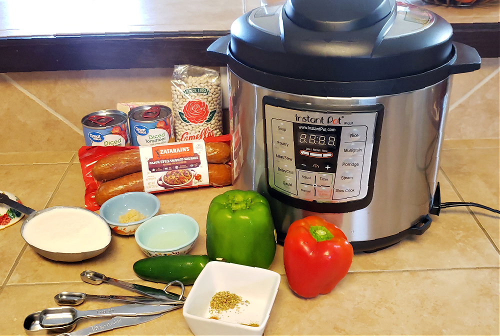 Easy Cajun White Chili In Your Instant Pot