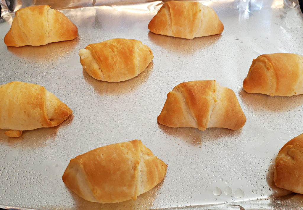 Easy Crescent King Cake Bites