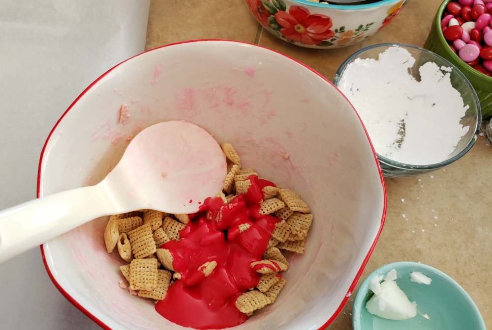 Valentine Muddy Buddies For Your Sweetheart