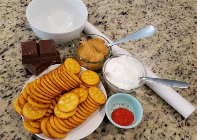 No-Bake Chocolate Ritz Cracker Cookies - Acadiana's Thrifty Mom