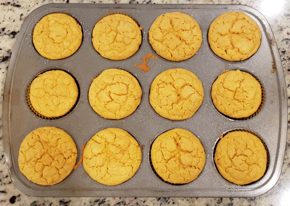 easy sweet potato muffins