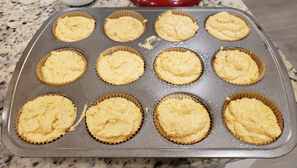easy sweet potato muffins