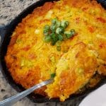 Cajun Crawfish Cornbread - Acadiana's Thrifty Mom