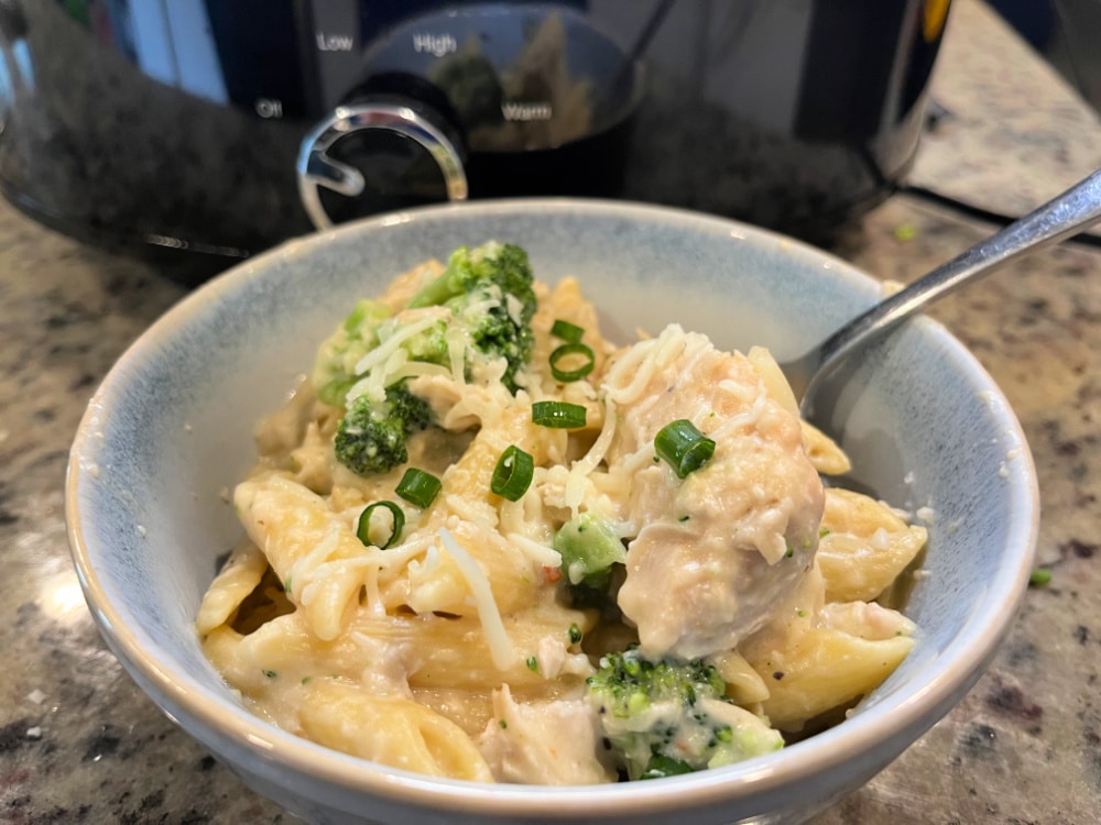 Easy Slow Cooker Creamy Italian Pasta