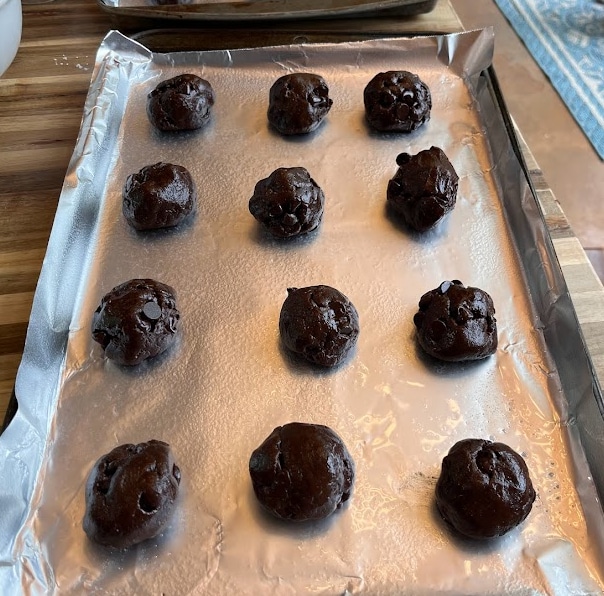 Hot Cocoa Cake Mix Cookies