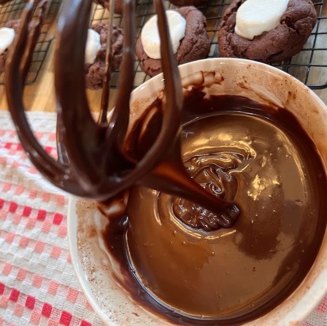 Hot Cocoa Cake Mix Cookies